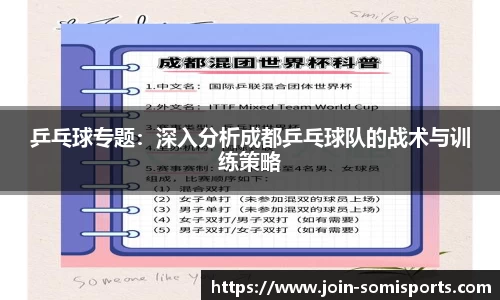 乒乓球专题：深入分析成都乒乓球队的战术与训练策略